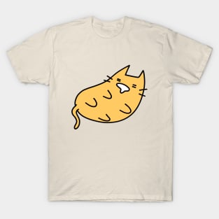 Lazy Cat taking a nap T-Shirt